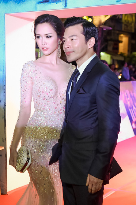 Vũ Ngọc Anh đẹp tựa nữ thần sánh đôi Trần Bảo Sơn công chiếu phim “Quyên” ảnh 1