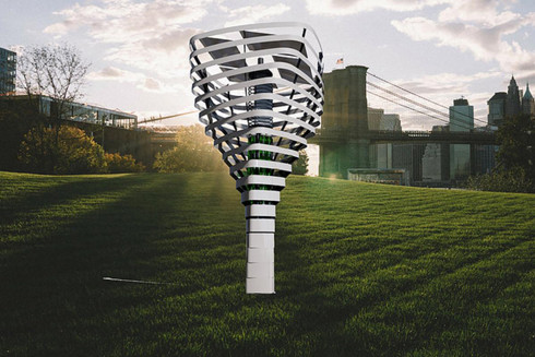 Làm sạch không khí bằng... "cây robot" ảnh 1 Làm sạch không khí bằng... "cây robot" ảnh 1