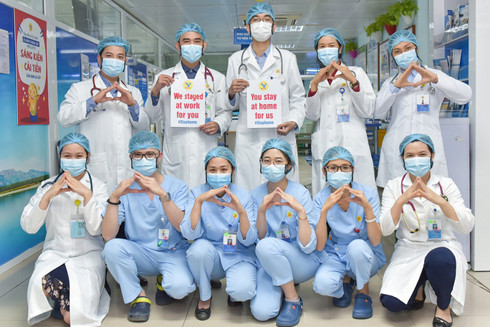 Chung sức đồng lòng, đoàn kết, nhất định thắng "giặc" Covid-19! ảnh 2