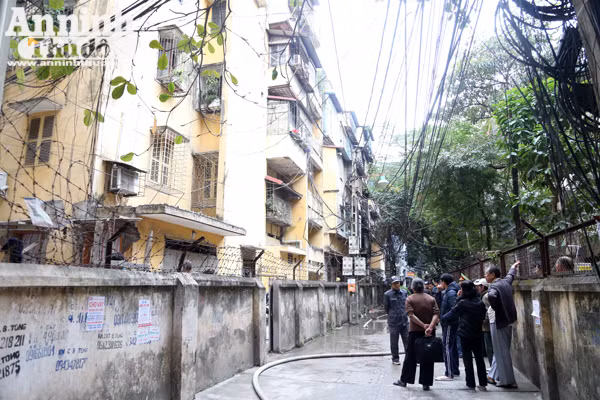 Cháy tại khu tập thể Viện Năng lượng (Đống Đa) ảnh 10