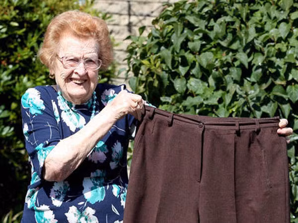 Cụ bà 92 tuổi vẫn mê tập thể hình ảnh 1