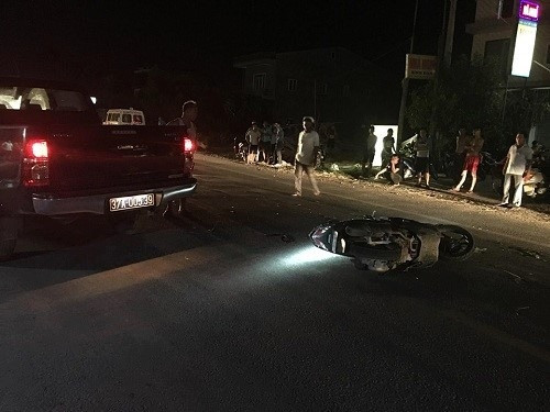 Ô tô va chạm xe máy, 1 người tử vong tại chỗ ảnh 1