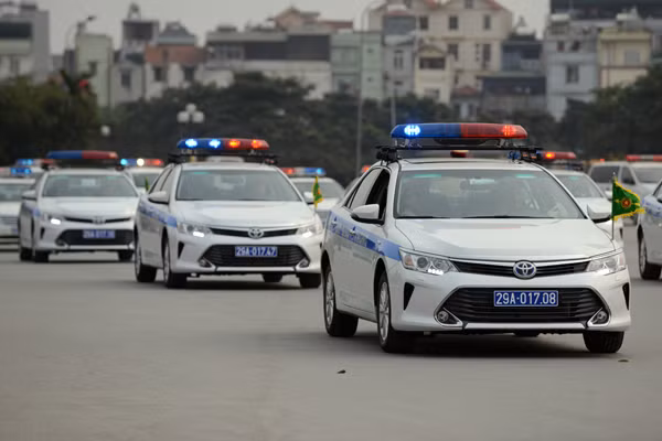 Cận cảnh các phương tiện chuyên dụng tham gia đảm bảo an toàn IPU ảnh 2