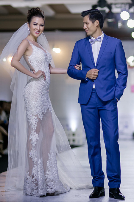 Nữ hoàng sắc đẹp toàn cầu 2016 Ngọc Duyên gợi cảm trên sàn catwalk ảnh 5