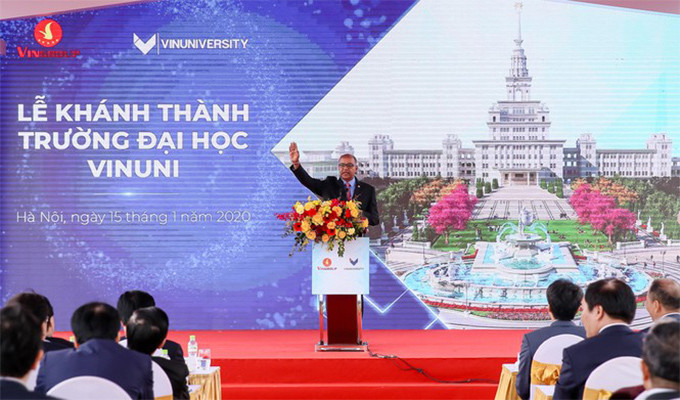 Hiệu trưởng Đại học VinUni: Chúng tôi như tàu vũ trụ lần đầu phóng khỏi trái đất ảnh 2