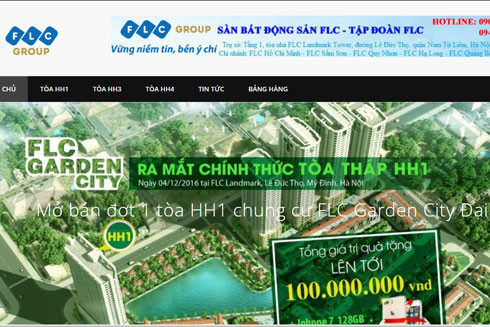 Chung cư FLC Garden City xây 18 tầng không phép: Vẫn rao bán căn hộ ảnh 1