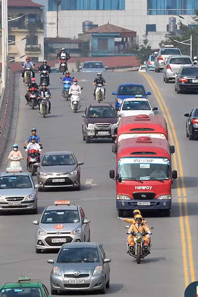 Xem Công an Hà Nội dẫn đoàn, đảm bảo an ninh Lễ Khai mạc IPU 132 ảnh 4
