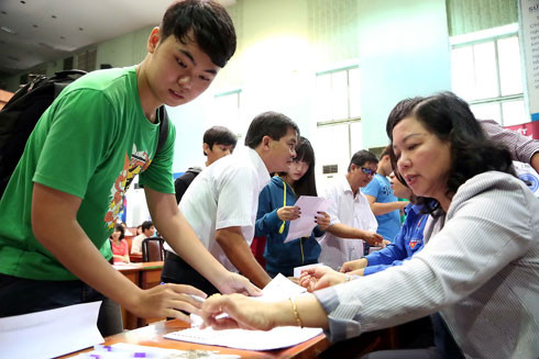 Thí sinh cần cân nhắc kỹ càng việc điều chỉnh nguyện vọng ảnh 1