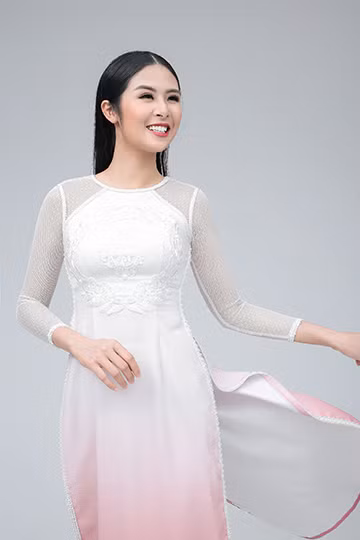 Ngọc Hân làm "nàng thơ" trong BST áo dài của Hà Duy ảnh 3