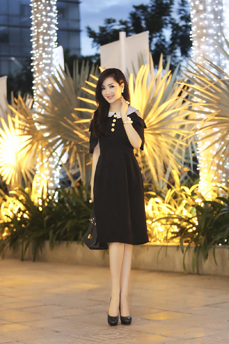 Ghen tị với nhan sắc không tuổi của Hoa hậu Giáng My ảnh 1