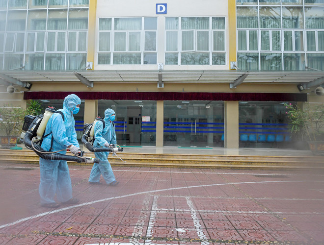 Các trường học chuẩn bị điều kiện đảm bảo an toàn cho học sinh bước vào năm học mới Các trường học chuẩn bị điều kiện đảm bảo an toàn cho học sinh bước vào năm học mới