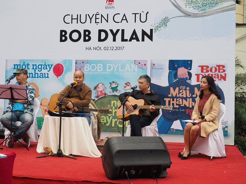 Nghe và cảm nhận ca khúc của Bob Dylan qua sách tranh ảnh 1 Nghe và cảm nhận ca khúc của Bob Dylan qua sách tranh ảnh 1