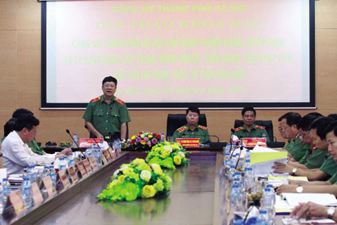 10 dấu ấn của Công an Hà Nội trong năm công tác 2017 ảnh 11