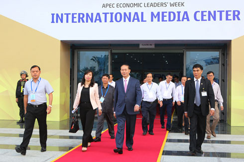 Chủ tịch nước Trần Đại Quang tổng duyệt chương trình Tuần lễ Cấp cao APEC ảnh 2