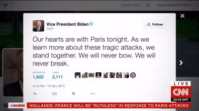Phản ứng của các nhà lãnh đạo thế giới trước các vụ tấn công khủng bố tại Paris ảnh 2