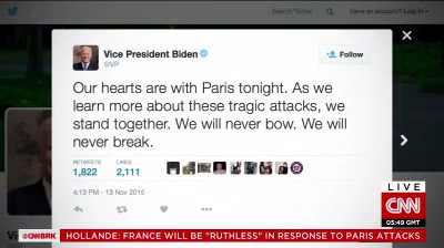 Phản ứng của các nhà lãnh đạo thế giới trước các vụ tấn công khủng bố tại Paris ảnh 2