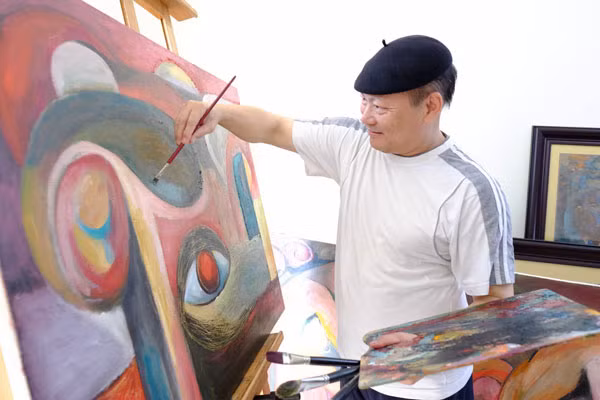 Triển lãm tranh lớn nhất được tổ chức tại Bảo tàng Hà Nội ảnh 1