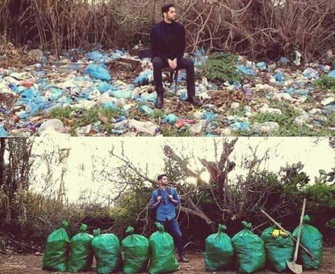 "Thử thách dọn rác" - hành động đẹp vì môi trường ảnh 1 "Thử thách dọn rác" - hành động đẹp vì môi trường ảnh 1