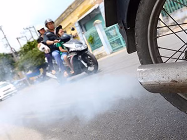  Kiểm soát khí thải xe mô tô, gắn máy: Xe không đạt yêu cầu bị cấm lưu thông ảnh 2
