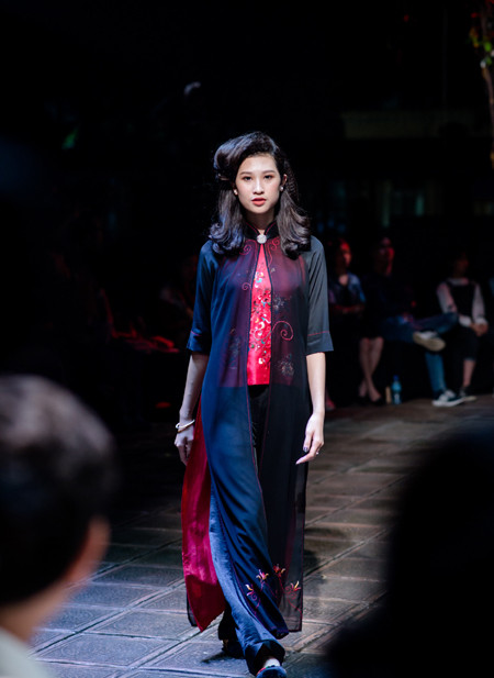 Dàn mẫu trẻ Venus miền Bắc tỏa sáng với trang phục cổ truyền ảnh 8