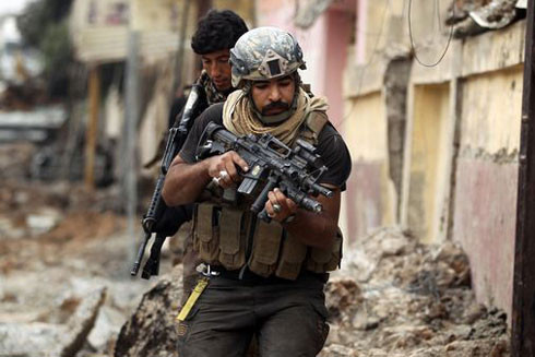 Cuộc cận chiến với quân IS tại Mosul ảnh 1