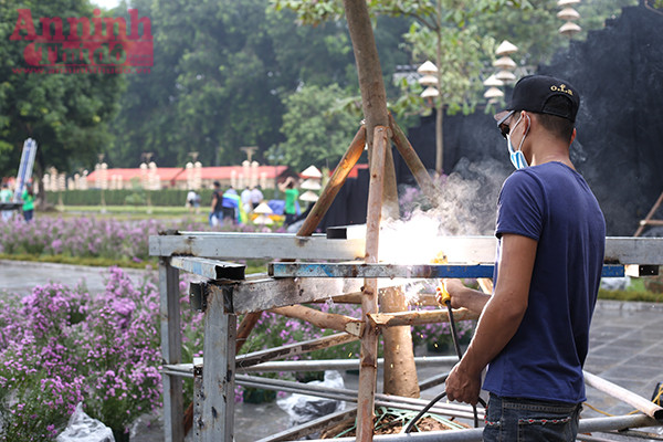 Sẵn sàng cho đêm khai mạc Festival Áo dài Hà Nội 2016 ảnh 13