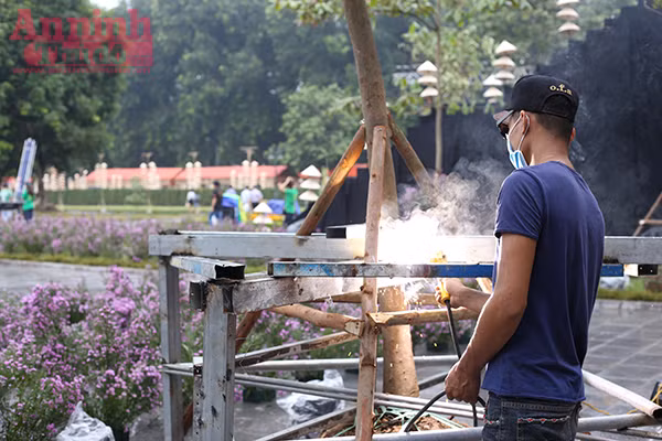 Sẵn sàng cho đêm khai mạc Festival Áo dài Hà Nội 2016 ảnh 13