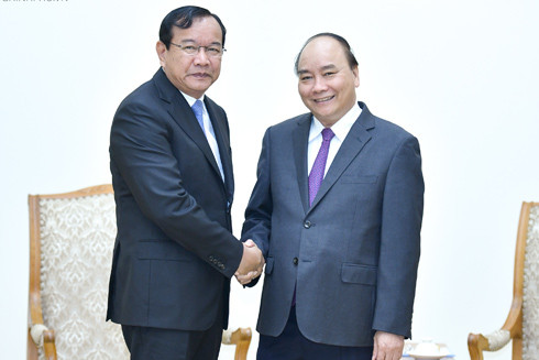 Thủ tướng đề nghị Campuchia tiếp tục quan tâm giúp đỡ bà con Việt kiều ảnh 1