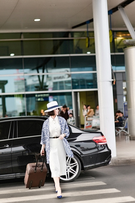 MC Thanh Mai "tất tả" ra Hà Nội chấm thi Hoa hậu Hoàn Vũ Việt Nam ảnh 1 MC Thanh Mai "tất tả" ra Hà Nội chấm thi Hoa hậu Hoàn Vũ Việt Nam ảnh 1