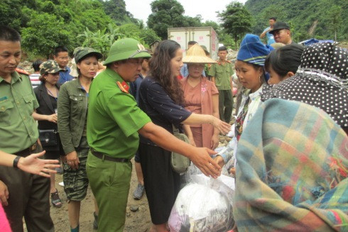 Đến tận nơi và cảm phục những chiến sĩ Công an giúp dân nơi tâm lũ quét ảnh 3