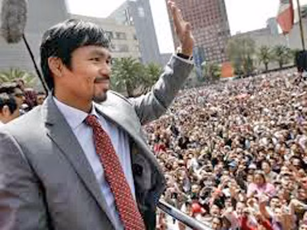 Võ sỹ huyền thoại Manny Pacquiao bước sang vũ đài chính trị ảnh 1