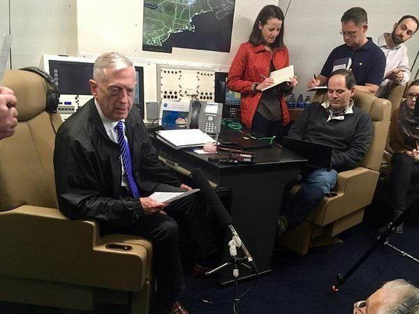 Ông Mattis: Mỹ không thay đổi chiến lược mặc Nga công bố hệ thống vũ khí mới ảnh 1 Ông Mattis: Mỹ không thay đổi chiến lược mặc Nga công bố hệ thống vũ khí mới ảnh 1