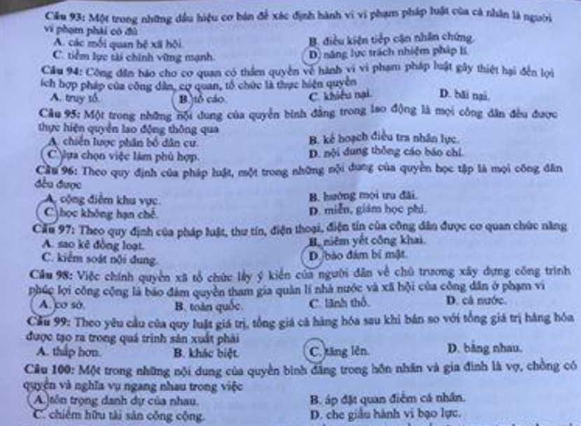 Đáp án tham khảo, nhận định đề thi môn Lịch sử - Kỳ thi THPT Quốc gia 2020 ảnh 4