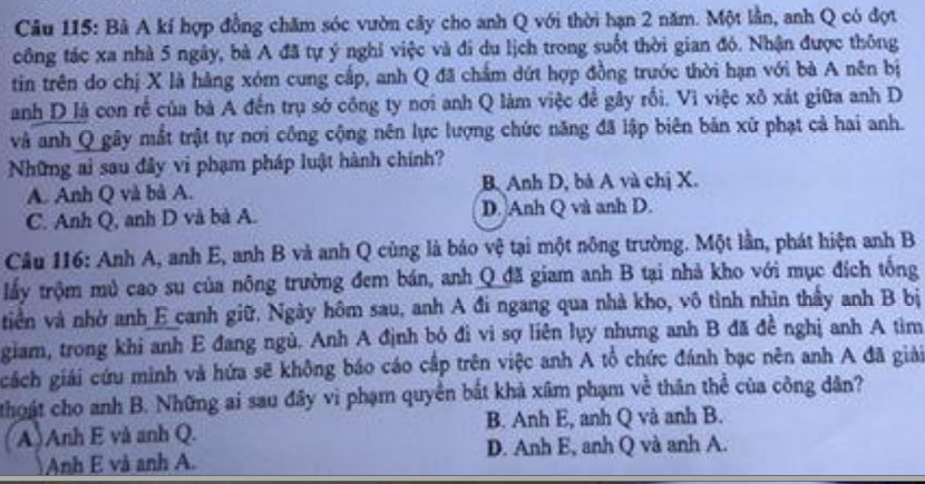 Đáp án tham khảo, nhận định đề thi môn Lịch sử - Kỳ thi THPT Quốc gia 2020 ảnh 8