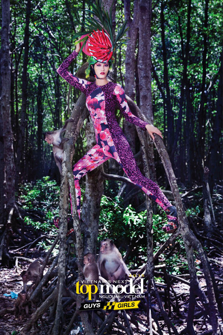 Vietnam’s Next Top Model "gây sốt" với buổi chụp hình đặc biệt đầy thử thách ảnh 6