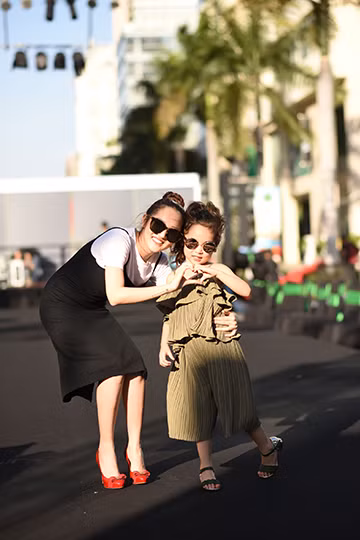 Bảo Anh xinh đẹp đọ dáng cùng mẫu nhí 5 tuổi ảnh 3