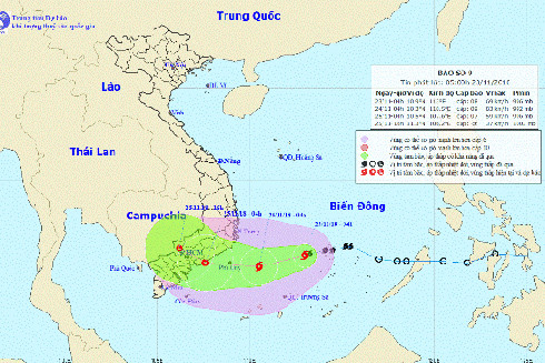 Chủ động đảm bảo an toàn khi bão số 9 đổ bộ gây ảnh hưởng, thiệt hại diện rộng ảnh 1