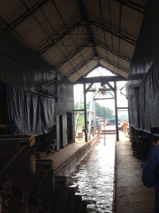 Cận cảnh những "quái vật" khổng lồ quần nát lòng sông Hồng ảnh 7