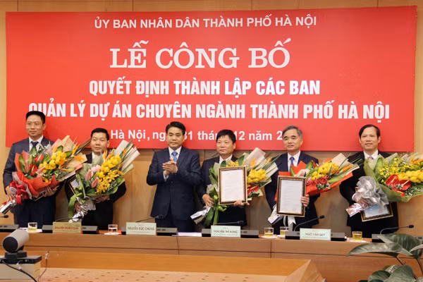 Hà Nội: Sáp nhập 24 ban quản lý dự án thành 5 đơn vị cấp thành phố ảnh 1