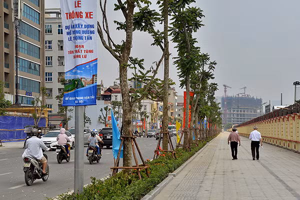 Khánh thành đường Lê Trọng Tấn - tuyến đường văn minh kiểu mẫu của Hà Nội ảnh 8