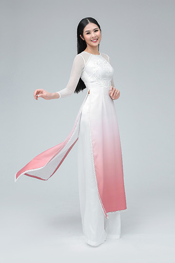 Ngọc Hân làm "nàng thơ" trong BST áo dài của Hà Duy ảnh 6 Ngọc Hân làm "nàng thơ" trong BST áo dài của Hà Duy ảnh 6