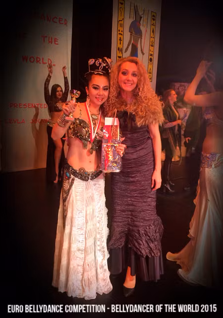 "Cô gái vàng" Đỗ Hồng Hạnh đoạt cúp vô địch "Bellydancer of the world" 2015 ảnh 10