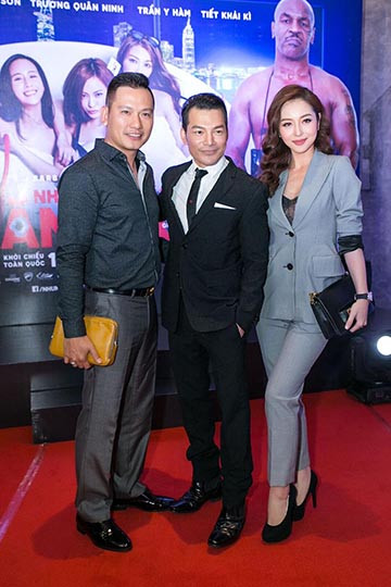 Elly Trần khoe vẻ gợi cảm hết cỡ bên Trần Bảo Sơn ảnh 7