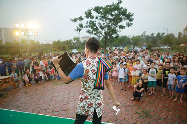 Trà Dr Thanh và Nhà hát kịch Việt Nam tạo sân chơi tìm hiểu văn hóa cho thiếu nhi Thủ đô ảnh 11