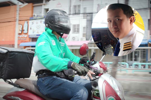 Chia sẻ của phi công Thái Lan tạm thời đi giao hàng vì dịch Covid-19 ảnh 1