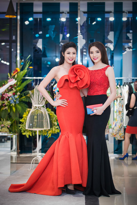 Hoa hậu Kỳ Duyên “lu mờ” trước đàn chị Ngọc Hân ảnh 6