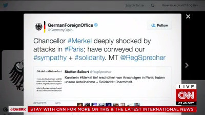 Phản ứng của các nhà lãnh đạo thế giới trước các vụ tấn công khủng bố tại Paris ảnh 4