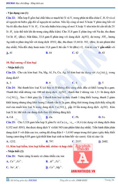 Tự đánh giá trước Kỳ thi THPT Quốc gia 2018 (3): Kiểm tra môn Hóa học & Đáp án môn Vật lí ảnh 19
