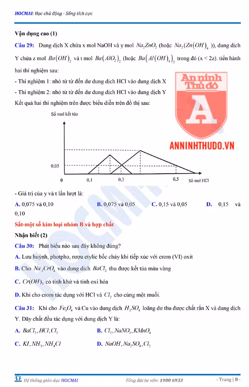 Tự đánh giá trước Kỳ thi THPT Quốc gia 2018 (3): Kiểm tra môn Hóa học & Đáp án môn Vật lí ảnh 10