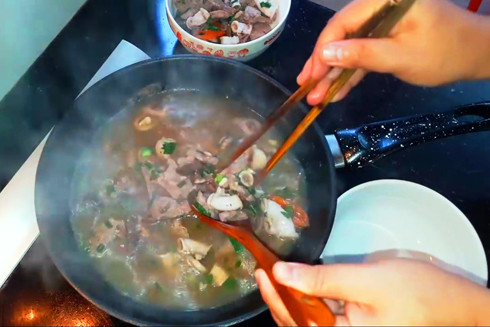 Về xứ Nghệ thưởng thức xáo lòng ảnh 3